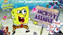 Sponge Bob Square Pants ► anchois assaut jeu _ _ Sponge Bob Square Pants ► Anchovy Assault game