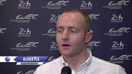 24 Heures du Mans 2015 - Interview d'Olivier PLA (Nissan)