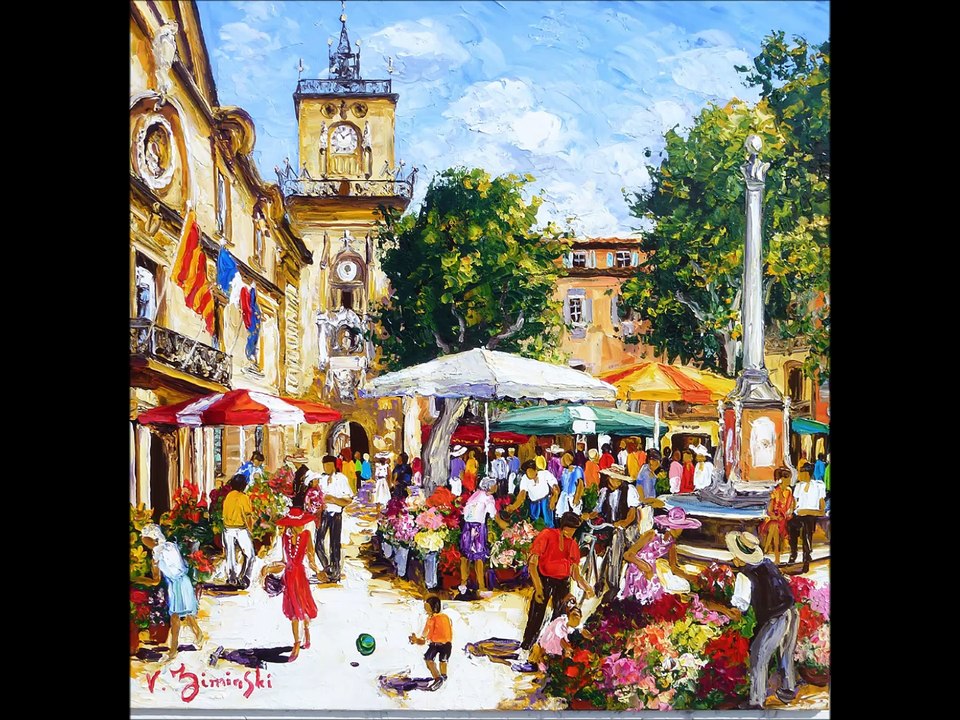 ALLAN BLECK chante: "La fille du marché". paroles et musique Allan Bleck