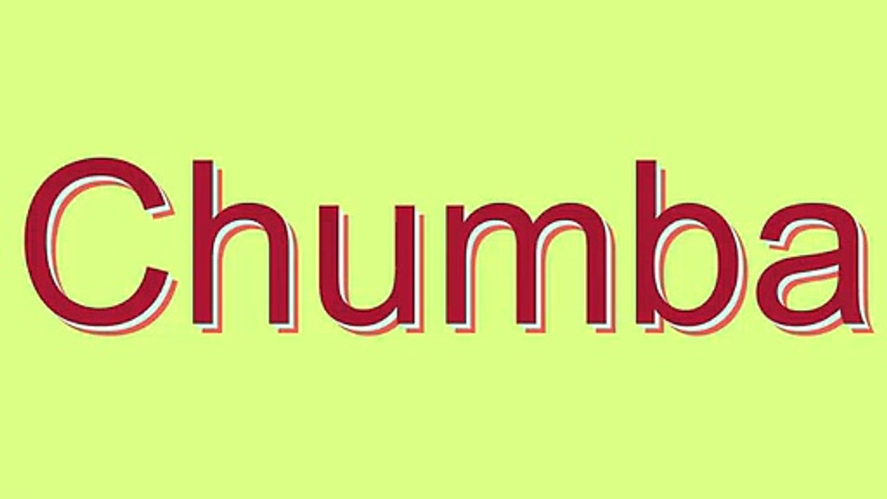 How to Pronounce Chumba