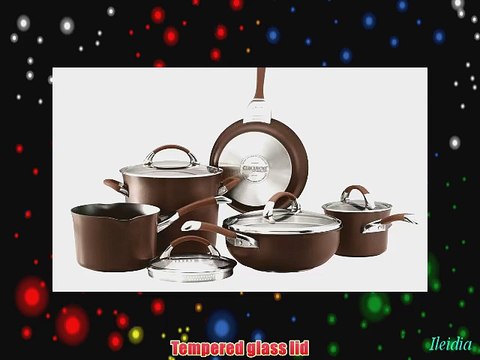 Circulon Symmetry Hard Anodised 5 Piece Cookware Set - Chocolate Brown