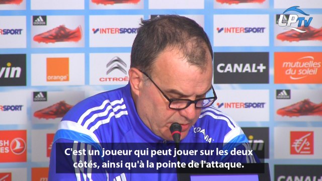 Bielsa : Ocampos, un attaquant rapide et direct