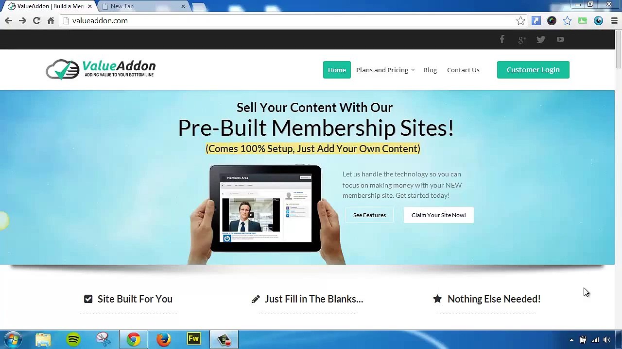 ValueAddon Software REVIEW: Login To Your Admin Panel