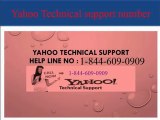 1-844-609-0909(toll free) Yahoo technical support number USA-Canada