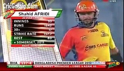 Spectators Dance To Afridi's Tune Best