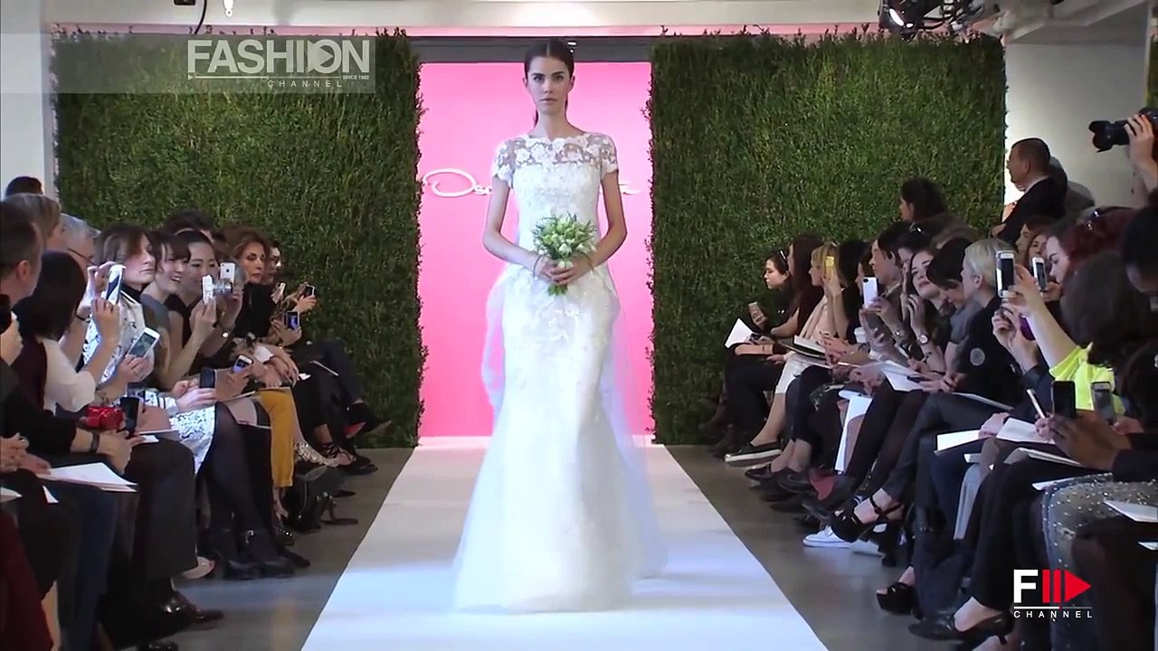 OSCAR DE LA RENTA Spring 2015 Bridal Collection New York by Fashion Channel
