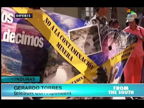 Hondurans Protest World Bank Mining Plan