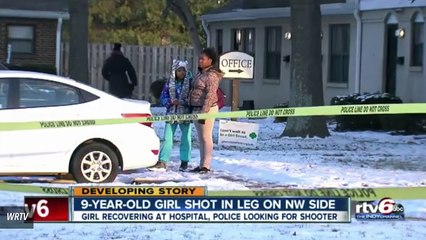 9 Year Old Girl Shot While Picking Up Cookies