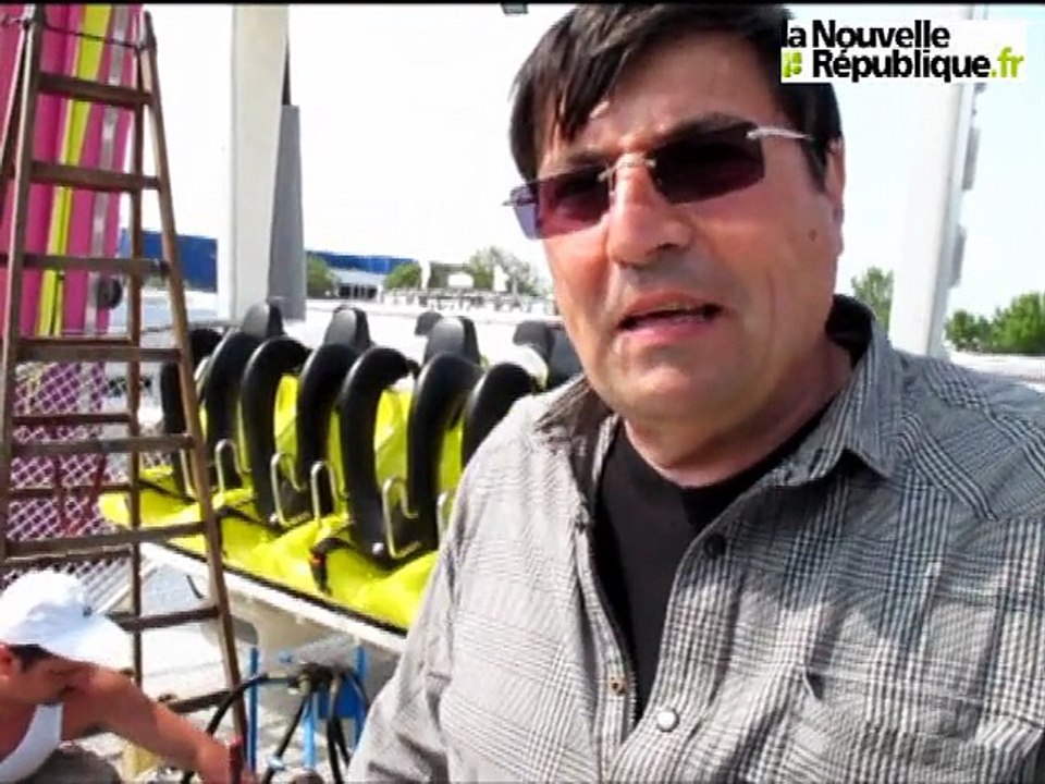 Une attraction nouvelle et "effrayante" à la fête foraine de Tours