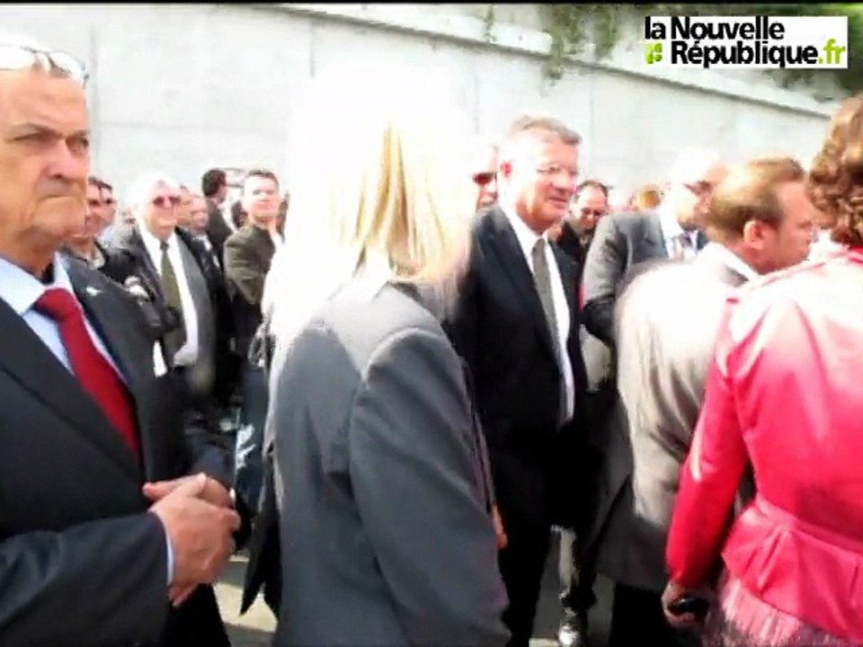 Tramway : visite VIP sur la foire de Tours