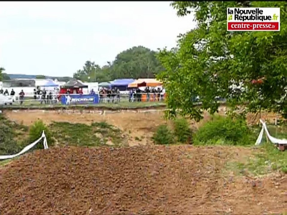 championnat de france motocross juniors et national MX2 à Chauvigny