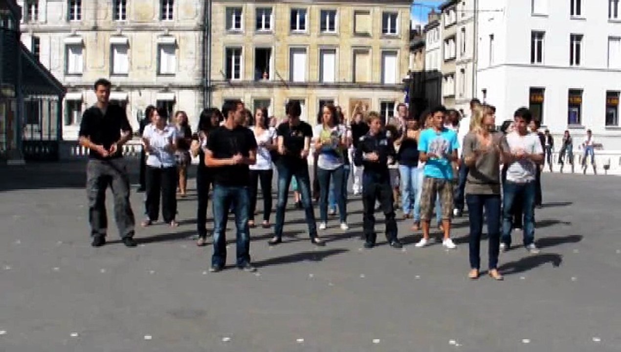 Flashmob pour la journée du mouvement