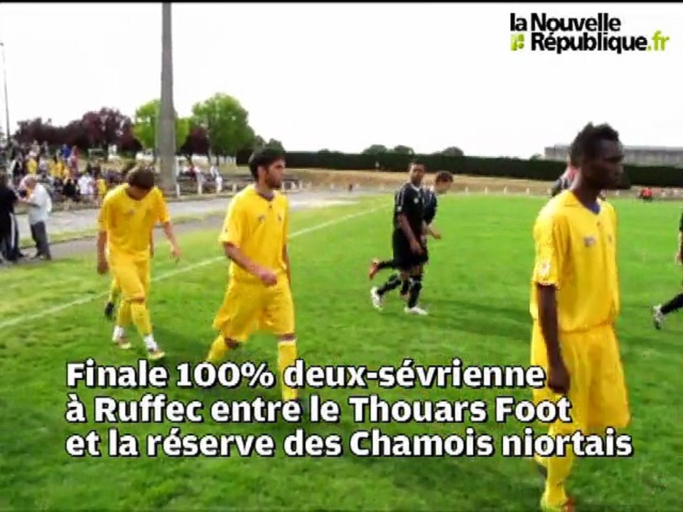 Football: Niort plus fort que Thouars en finale de la coupe du Centre-Ouest