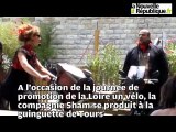 Promotion de la Loire à vélo en musique à la guinguette de Tours