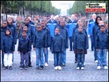 Les soldats du Poitou sur les Champs -Elysées