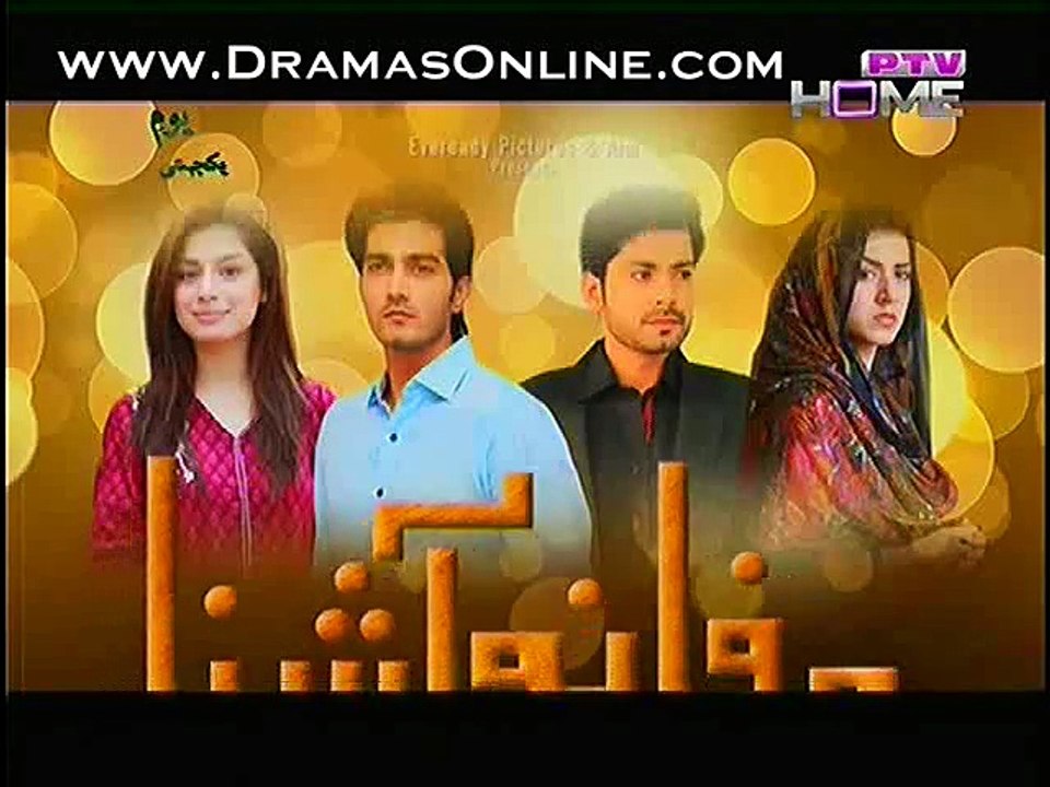 Wafa Na Ashna Episode 10 On Ptv Home in High Quality 5th February 2015