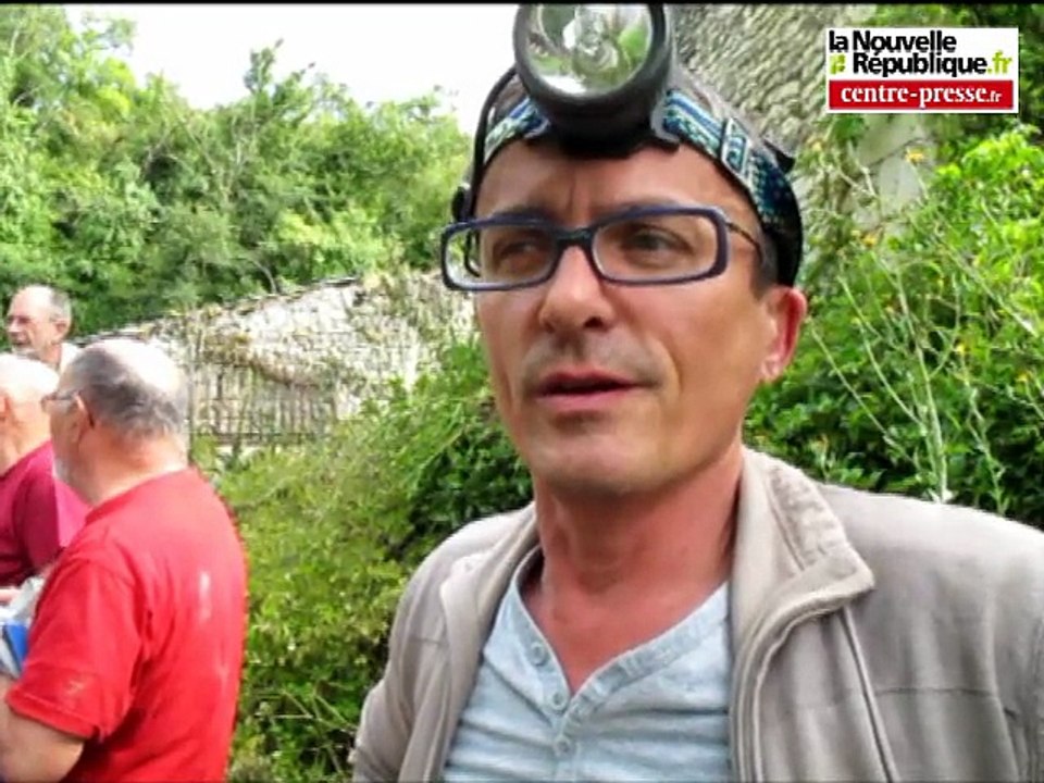 Colombiers: visite dans les souterrains