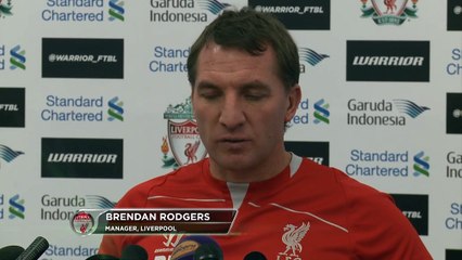 Everton will be glad to see the back of Gerrard - Rodgers