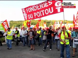 Châtellerault: les grévistes de la Fonderie visitent les concessions automobiles