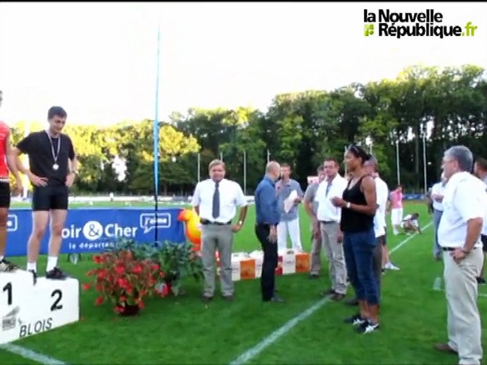 Christine Arron à Blois