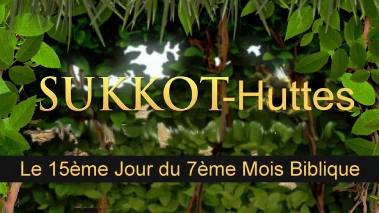 Fête de Souccoth Huttes