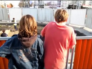 Sur le chantier des fouilles de Joué-lès-Tours