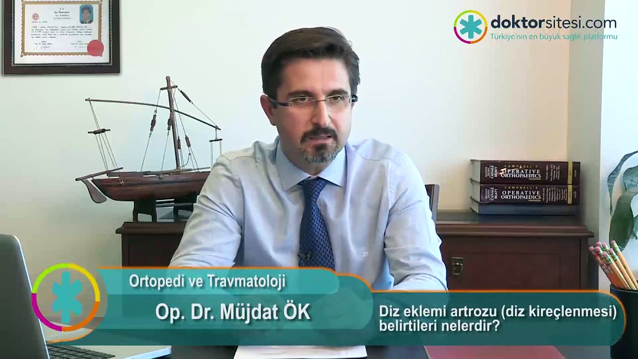 Diz kireçlenmesinin belirtileri nelerdir? Op. Dr. Müjdat Ök