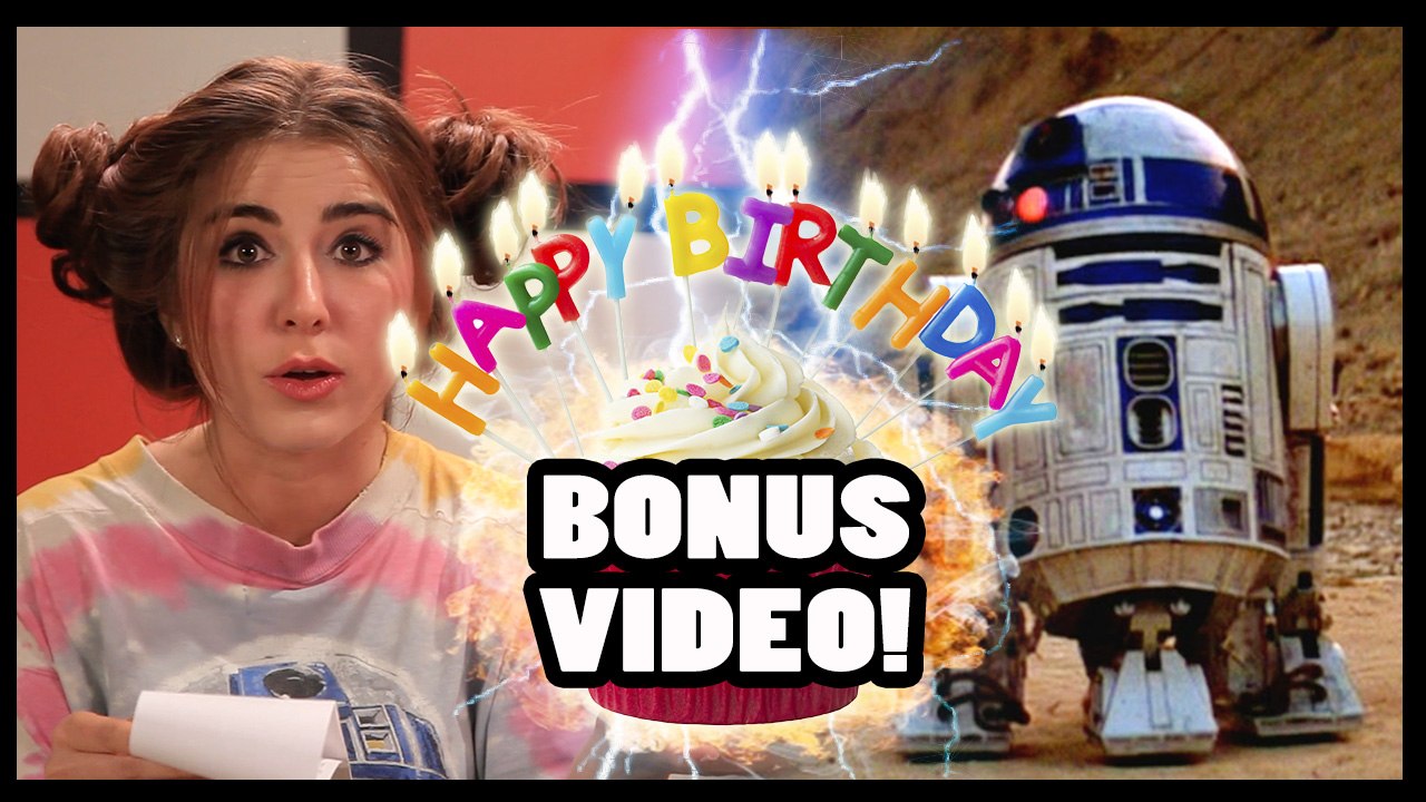 Mackenzie vs R2-D2 Cake! - ROBOT WARS BONUS VIDEO!