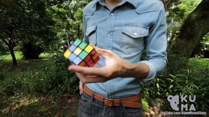 One Handed Rubik's Cube Madness