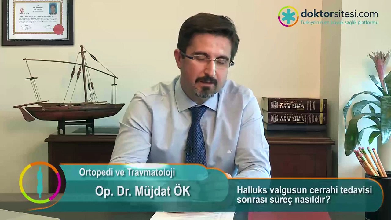 Halluks valgus ameliyatı sonrasındaki süreç nasıldır? Op. Dr. Müjdat Ök