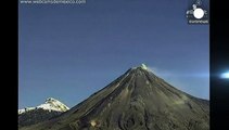 Los dos volcanes más activos de México entran en erupción