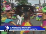 Limón se llenó de cultura este fin de semana con el tradicional carnaval