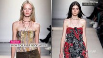 How to Layer Necklaces - Jewelry Tips - Fashion How To