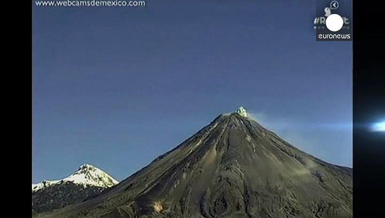 Mexiko: Vulkan Popocatépetl hochaktiv