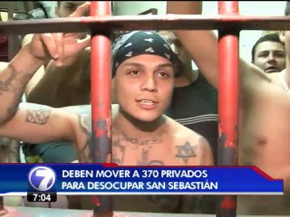 Ministerio de Justicia comenzó a reubicar a privados de libertad