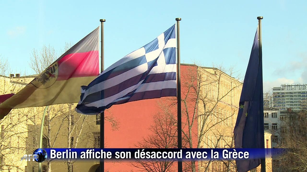 Grèce: Schäuble et Varoufakis constatent leur "désaccord"