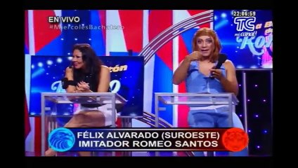 Atrevidos: Féliz Alvarado en su show de la "Bachatón".