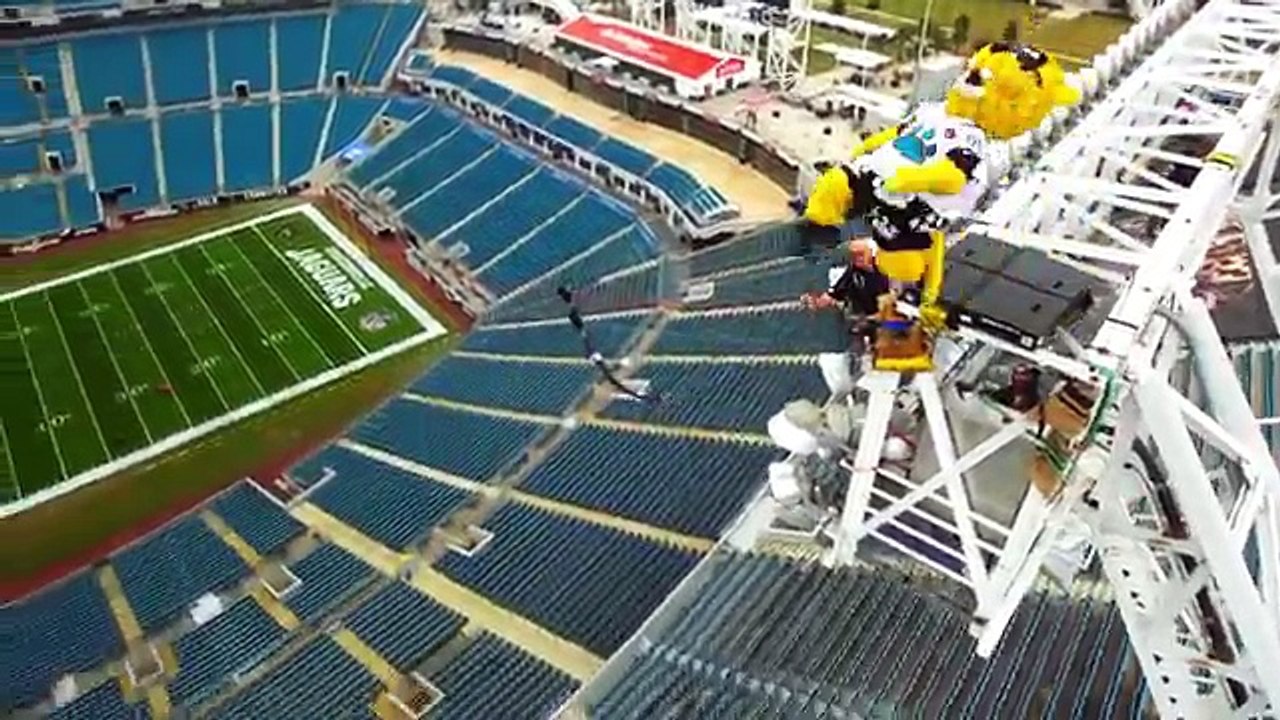Rope Swing Zipline - NFL Stadium