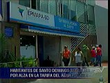 Quejas en Santo Domingo de los Tsáchilas por alza en planillas