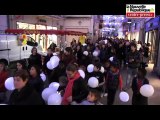 Inauguration à Poitiers des illuminations de Noël