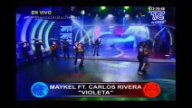 Atrevidos: Maykel cantó su sencillo 'Violeta'.