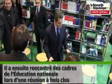 Les vœux de Nicolas Sarkozy au Futuroscope de Poitiers