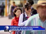 Portabilidad numérica funcionará a partir del 30 de noviembre