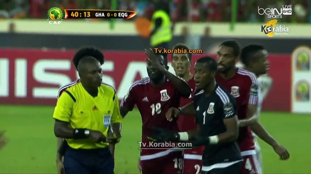 ملخص مباراة ( غانا - غينيا الاستوائية ) ربع نهائي كأس أمم أفريقيا