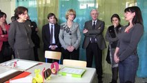 La ministre Roselyne Bachelot-Narquin visite l'association ALEPA