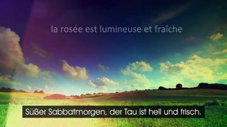 Chant du Shabbat de Derrol Sawyer sous-titré en Français