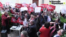 La victoire de François Hollande fêtée à Niort