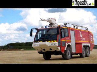 Un Boeing 747 en feu au Centre Français de formation des pompiers d'aéroport (C2FPA)