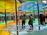 VIDEO. Daniel Buren : du Grand Palais au tramway de Tours