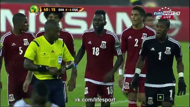 Ghana vs Equatorial Guinea 3-0 all goals and highlights 05.02.2015